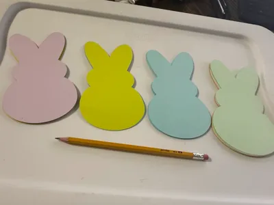 Bunny Peep style Cutouts