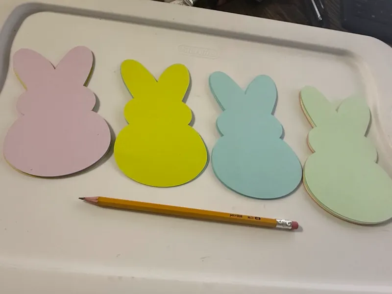 Bunny Peep style Cutouts