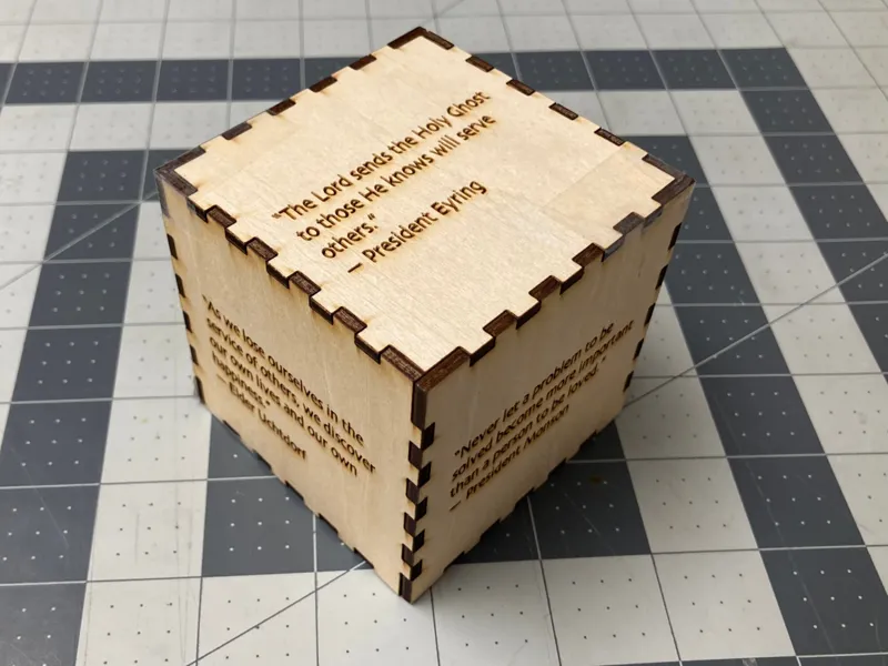 Christian Quote Box
