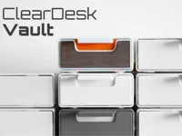 Wood Upgrade Kit — ClearDesk Vault