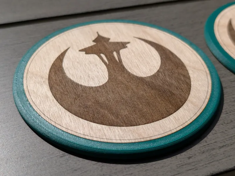 100mm Coaster - Seattle Rebel Alliance