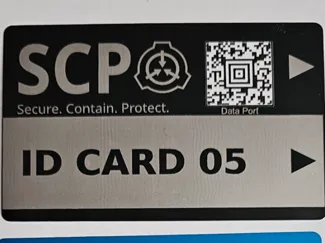 SCP ID Cards, customizable, cosplay ready
