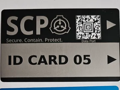 SCP ID Cards, customizable, cosplay ready