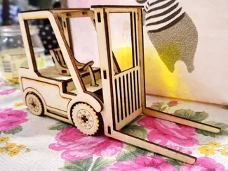 Muletto tagliato a laser – Kit facile da montare