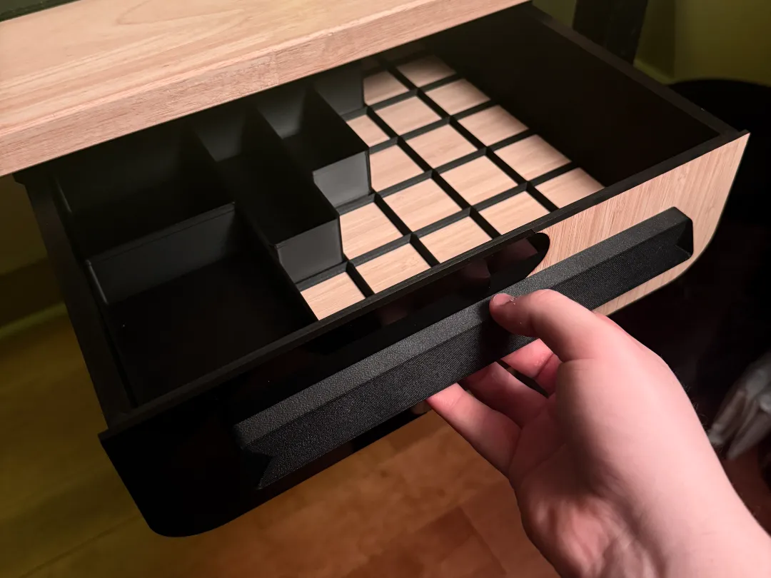 Obsidian Grove Desk Drawer - Laser Files - Free 3D Print Model - MakerWorld