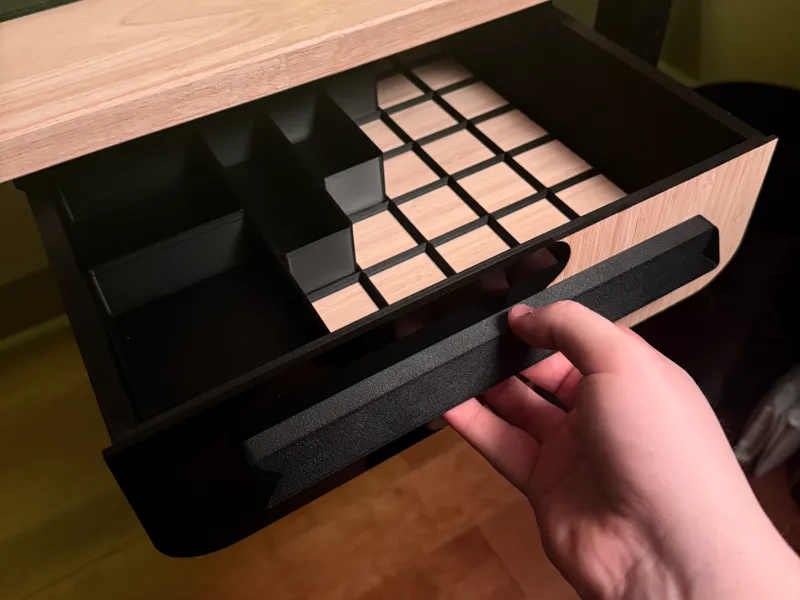 Obsidian Grove Desk Drawer - Laser Files