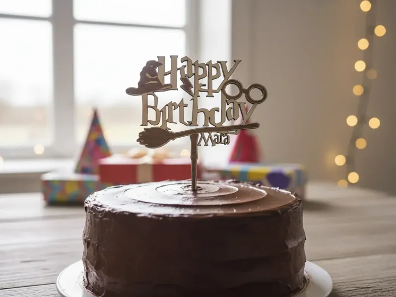 Magic Cake Topper – Harry Potter Special Edition