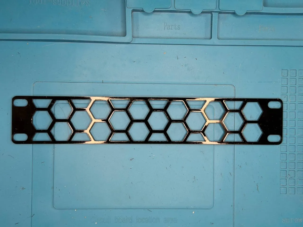 10-inch rack mount blank - Laser cut - Free 3D Print Model - MakerWorld