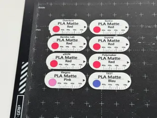 BambuLab Spulenaufkleber Anpassbare Sticker