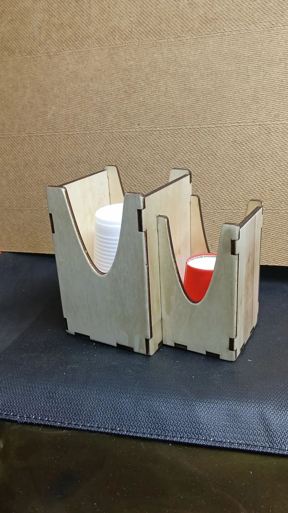 Cup Organizer – Interlocking Design - Free 3D Print Model - MakerWorld