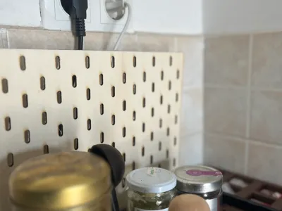 laser Cut Board for my Coffee Station Set