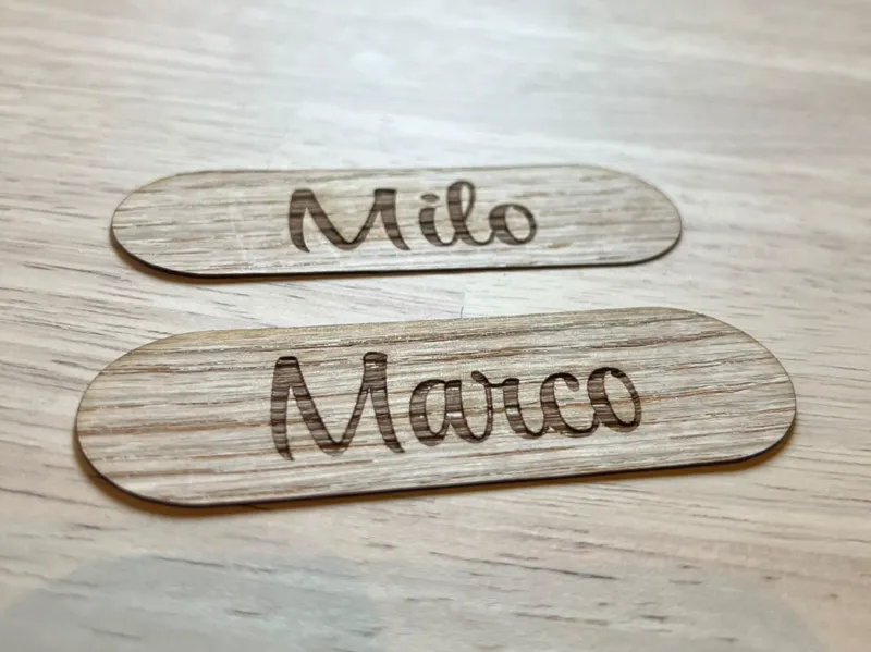 personalized pet bowl name tags