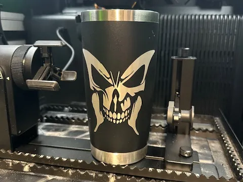 Butterfly Skull - Tumbler