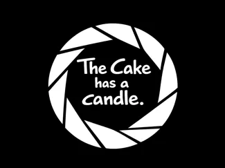 The cake has a candle - Heat transfer Vynil