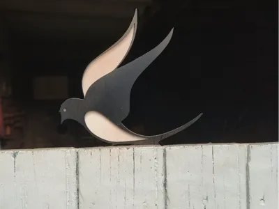 Decorative Wooden Birds – Modern Laser Cut Design