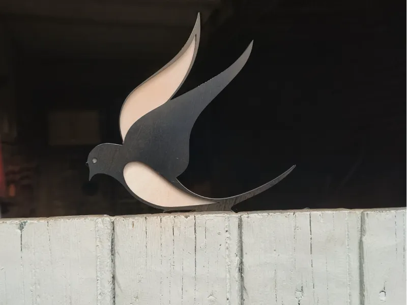 Decorative Wooden Birds – Modern Laser Cut Design