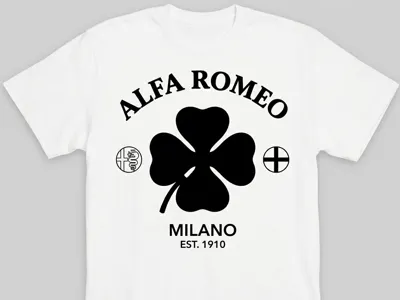 Alfa Romeo Heritage Quadrifoglio &amp; Milano Logo