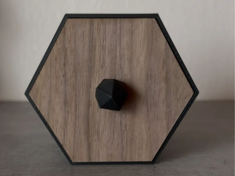 Modulare Hexagon Schubladen Front