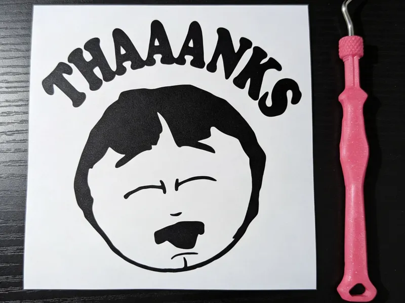 Randy Car Sticker
