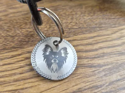 Engraving Dog Tag, Customizable