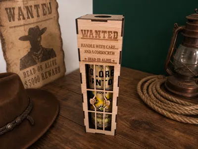Wanted Wine Gift Box