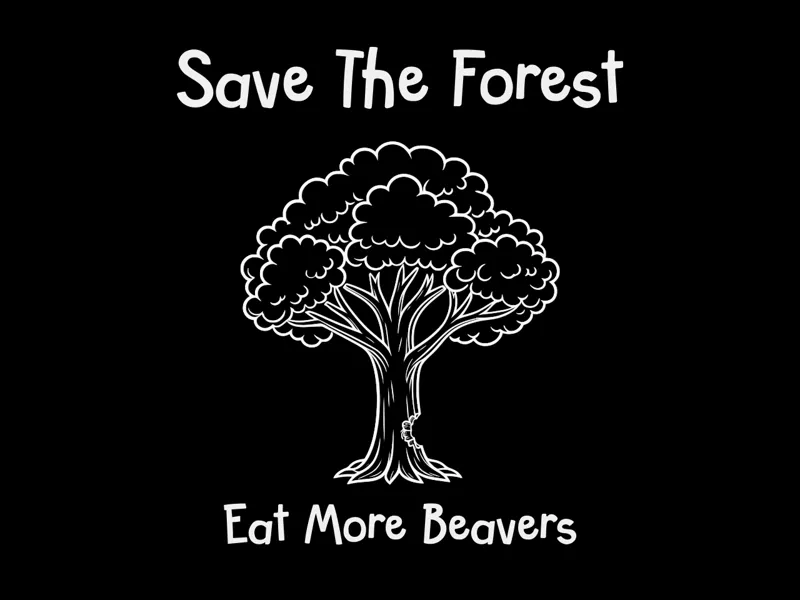 Save the Forest - Heat Transfer Vinyl