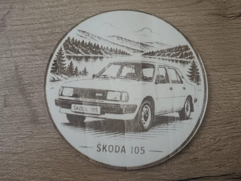 Skoda 105 - coaster