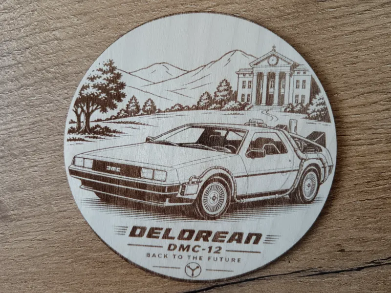 Delorean - coaster
