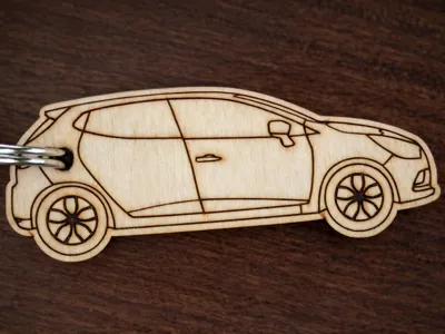 Keychain Renault CLIO IV