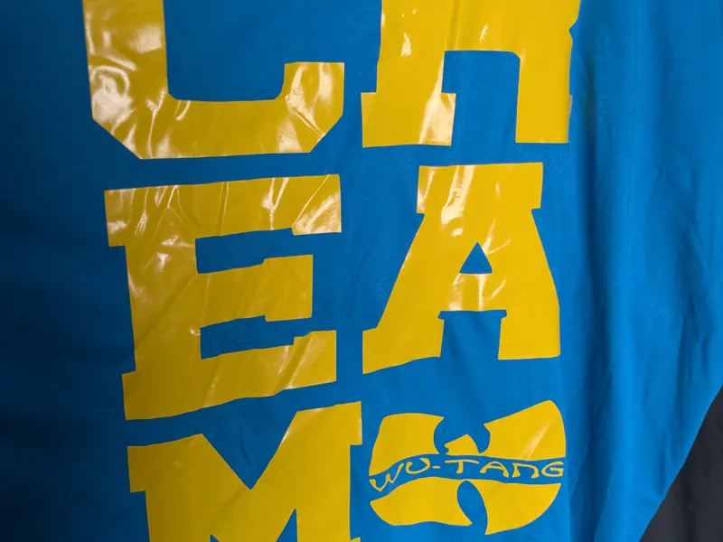 Wu tang c.r.e.a.m. t-shirt