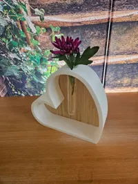 Laserteil Herzvase