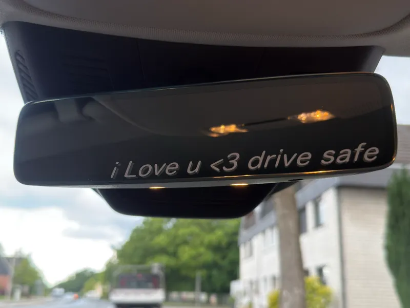 I love you - drive safe