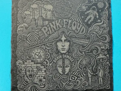 Pink Floyd Slate Coaster