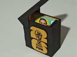 Caixa Porta figurinhas da Copa