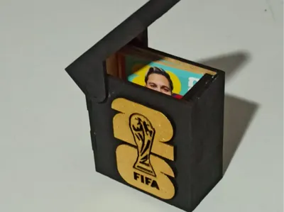 World Cup Sticker Holder Box