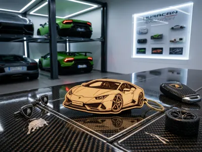Lamborghini Huracan Keychain - Mirror Hanger
