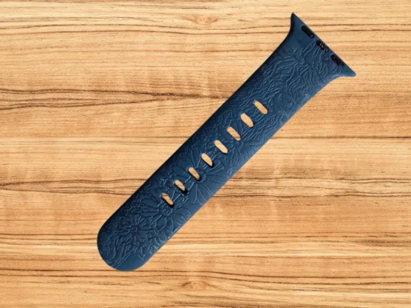 Highland Cow Watch Band SVG: Laser Engraving 