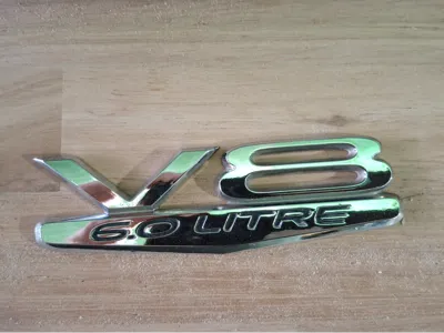Template to cut Holden V8 6L Badge Tape