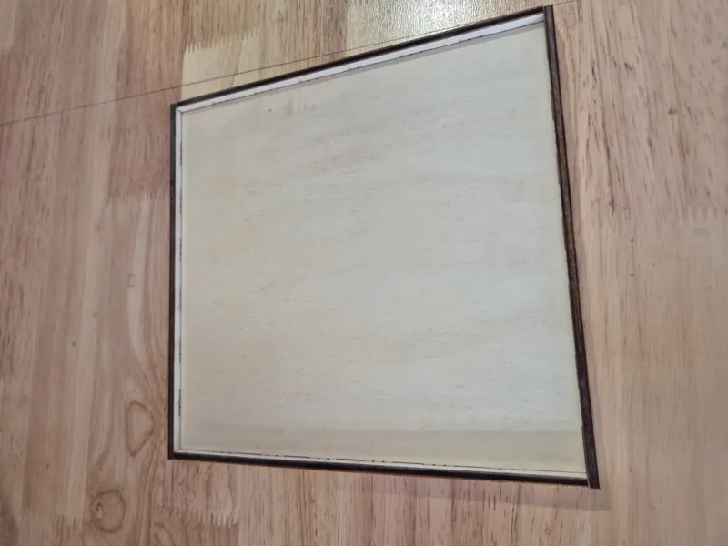 Picture frame 190 x 180 mm - Laser cut
