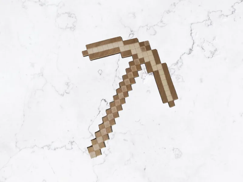 Minecraft pickaxe