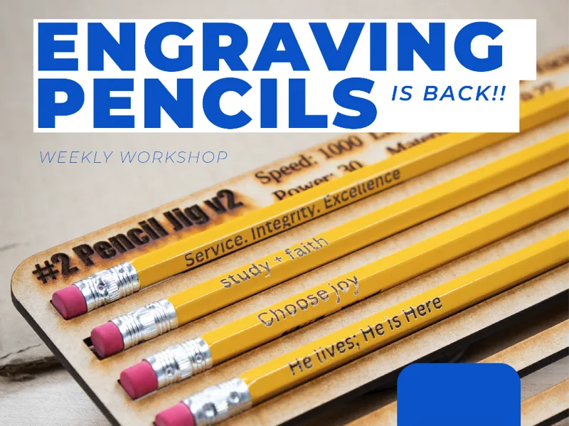 Pencil Engraving Jig