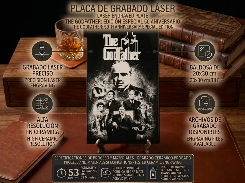 Grabado El Padrino / Godfather Engraving
