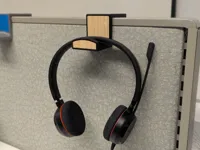 Laser file for headphone hanger