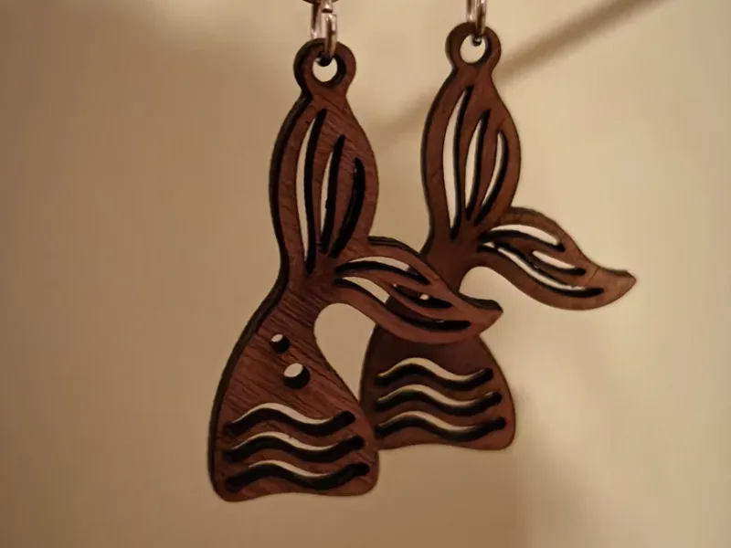 Whale Tail Earring Summer collection