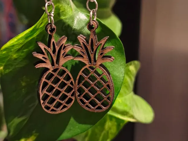 Pineapple Earrings Summer Collection