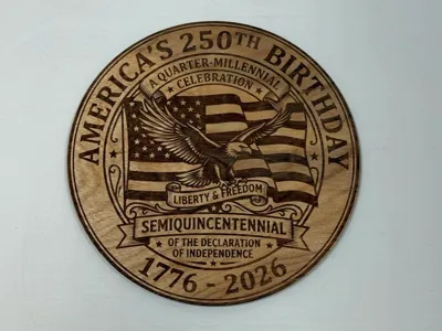 Americas 250th Semiquincentennial Laser Ed.