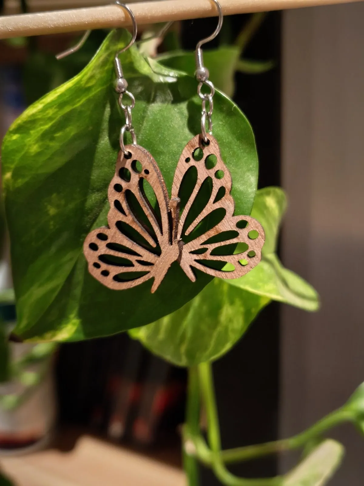 Butterfly Earring view 2