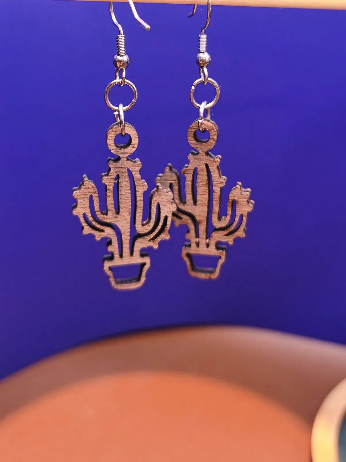 Cactus Earring view 2