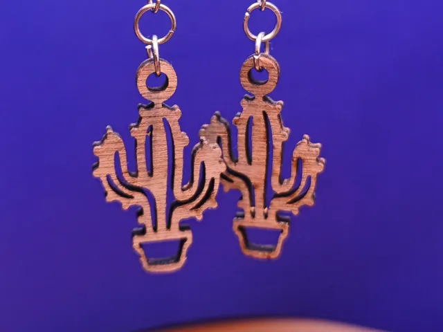 Cactus Earring