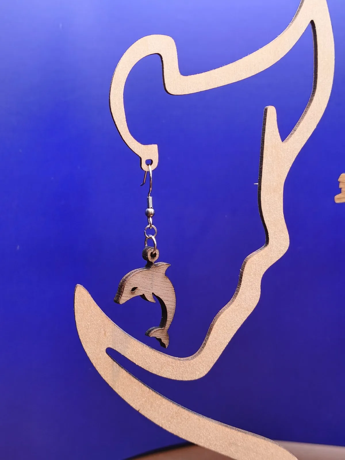 Dolphin Earring view 2